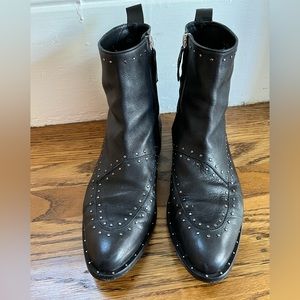 Freda Salvador Flint Studded Boot Size 9
